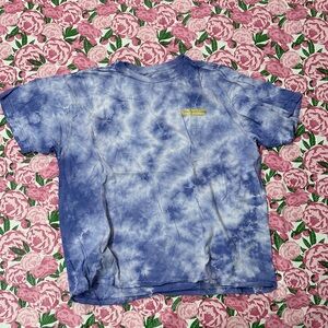 Blue Tie-Dye Long Sleeve Tee